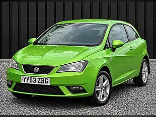 Used 2014 SEAT Ibiza Toca Sport Coupe Green - Interior and Exterior details 3