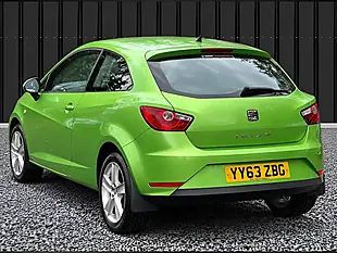 Used 2014 SEAT Ibiza Toca Sport Coupe Green - Interior and Exterior details 4