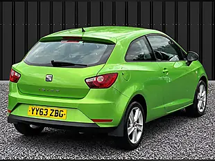 Used 2014 SEAT Ibiza Toca Sport Coupe Green - Interior and Exterior details 6