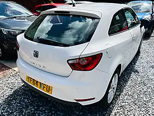 Used 2014 SEAT Ibiza Toca Sport Coupe White - Interior and Exterior details 11