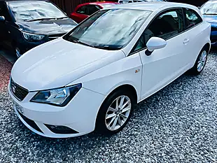 Used 2014 SEAT Ibiza Toca Sport Coupe White - Interior and Exterior details 13