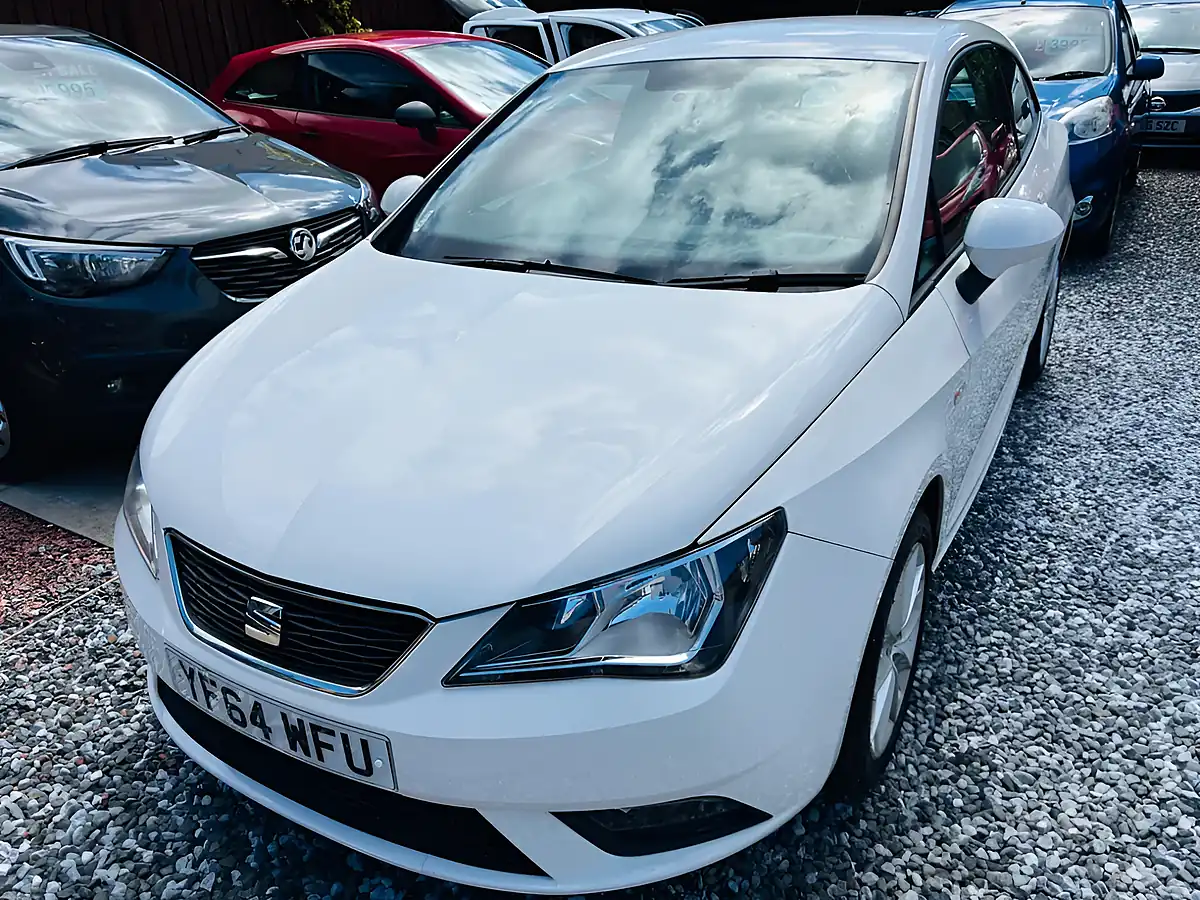 Used 2014 SEAT Ibiza Toca Sport Coupe White - Interior and Exterior details 14