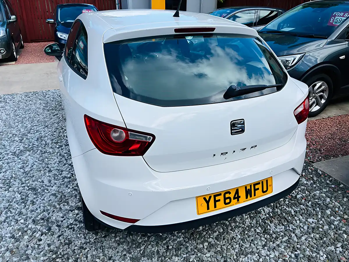 Used 2014 SEAT Ibiza Toca Sport Coupe White - Interior and Exterior details 18