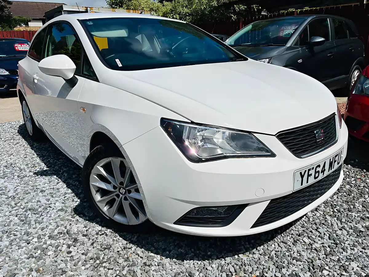 Used 2014 SEAT Ibiza Toca Sport Coupe White - Interior and Exterior details 19