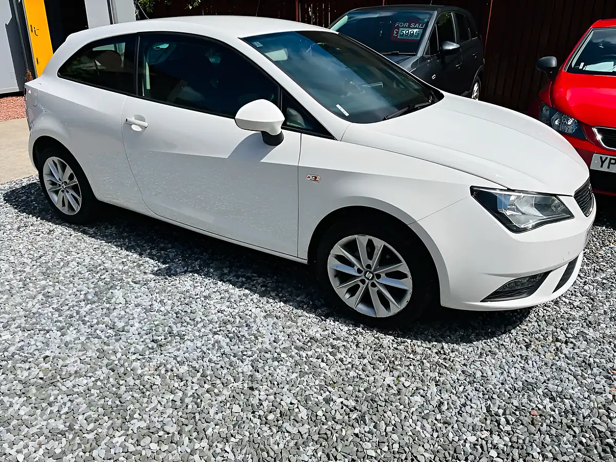 Used 2014 SEAT Ibiza Toca Sport Coupe White - Interior and Exterior details 6