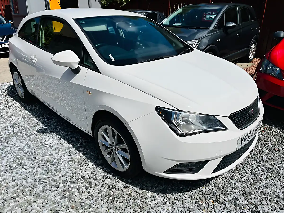 Used 2014 SEAT Ibiza Toca Sport Coupe White - Interior and Exterior details 8