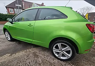 Used 2014 SEAT Ibiza Toca Sport Lima Green - Interior and Exterior details 10