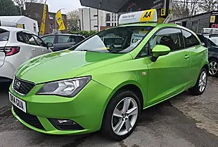 Used 2014 SEAT Ibiza Toca Sport Lima Green - Interior and Exterior details 4