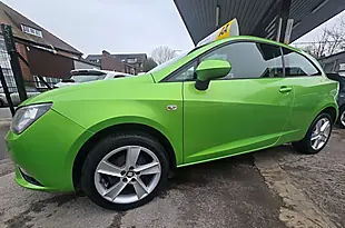 Used 2014 SEAT Ibiza Toca Sport Lima Green - Interior and Exterior details 5