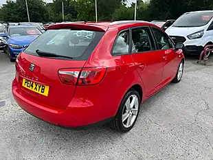 Used 2014 SEAT Ibiza Toca ST Red - Interior and Exterior details 3