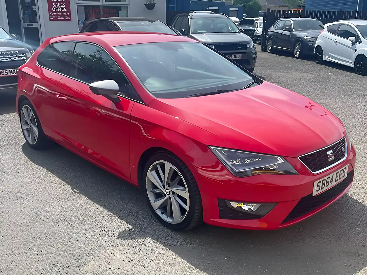 Used 2014 SEAT Leon Fr Sport Coupe Red - Interior and Exterior details 10