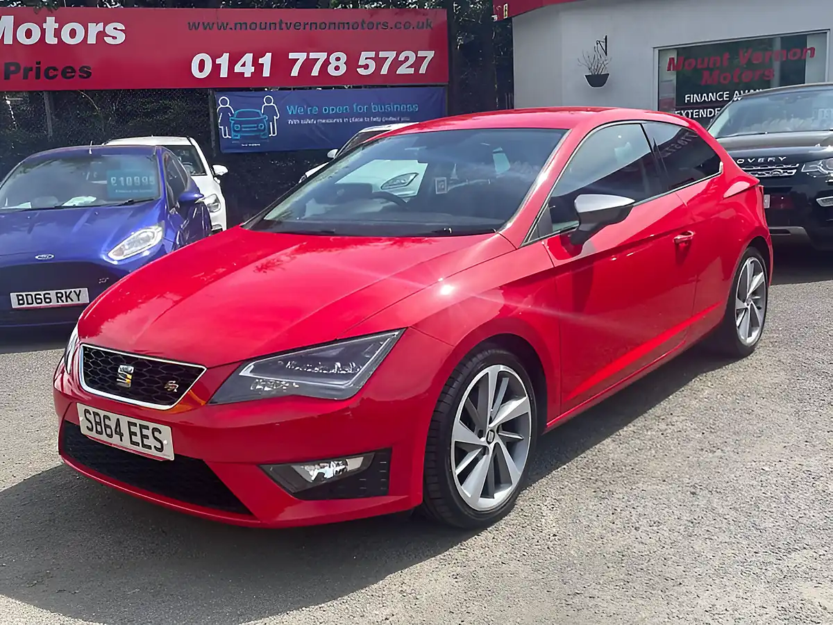 Used 2014 SEAT Leon Fr Sport Coupe Red - Interior and Exterior details 4