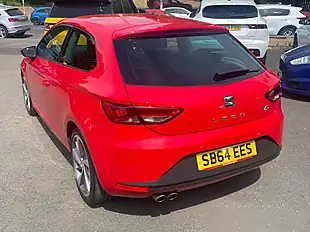 Used 2014 SEAT Leon Fr Sport Coupe Red - Interior and Exterior details 6