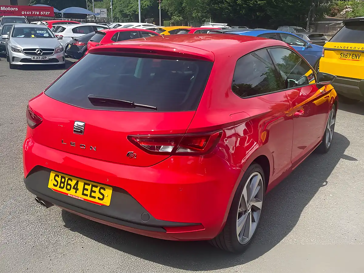 Used 2014 SEAT Leon Fr Sport Coupe Red - Interior and Exterior details 8