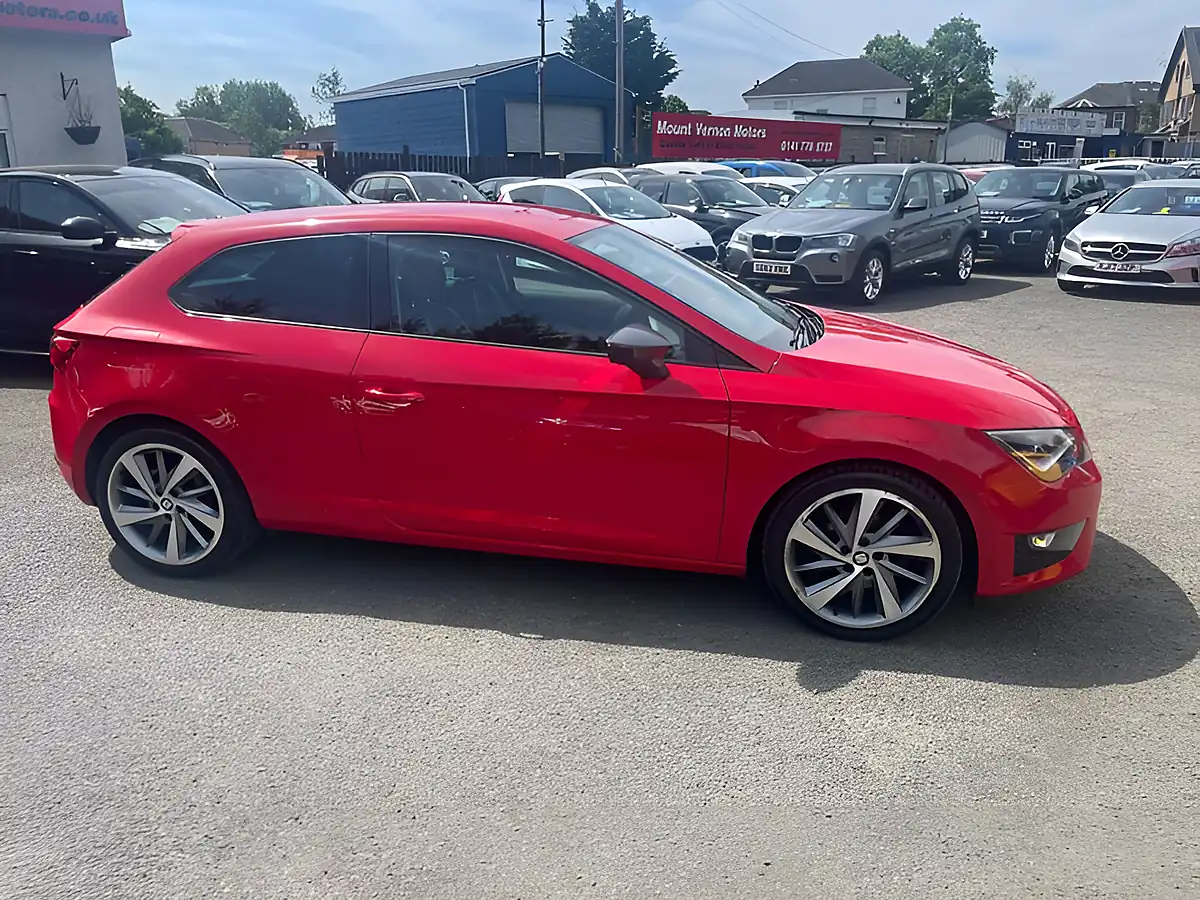 Used 2014 SEAT Leon Fr Sport Coupe Red - Interior and Exterior details 9