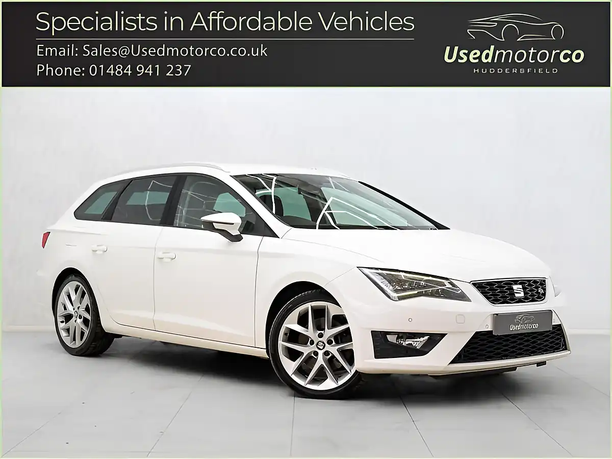 Used 2014 SEAT Leon Fr Sport Tourer White - Front View