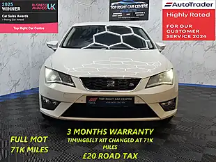 Used 2014 SEAT Leon Fr White - Interior and Exterior details 2