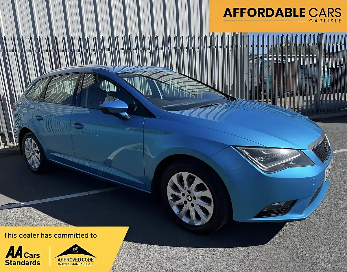 Used 2014 SEAT Leon Se Blue - Front View