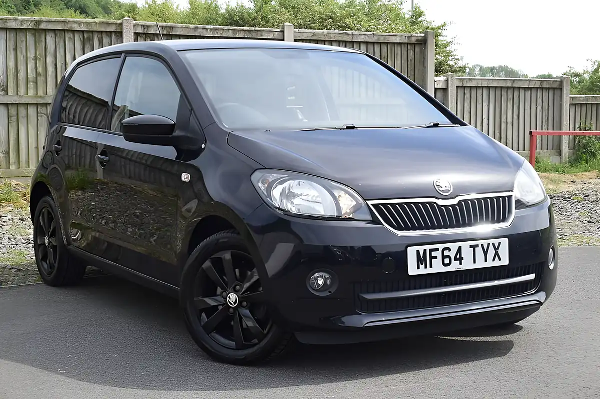 Used 2014 Skoda Citigo Black Edition Black - Front View