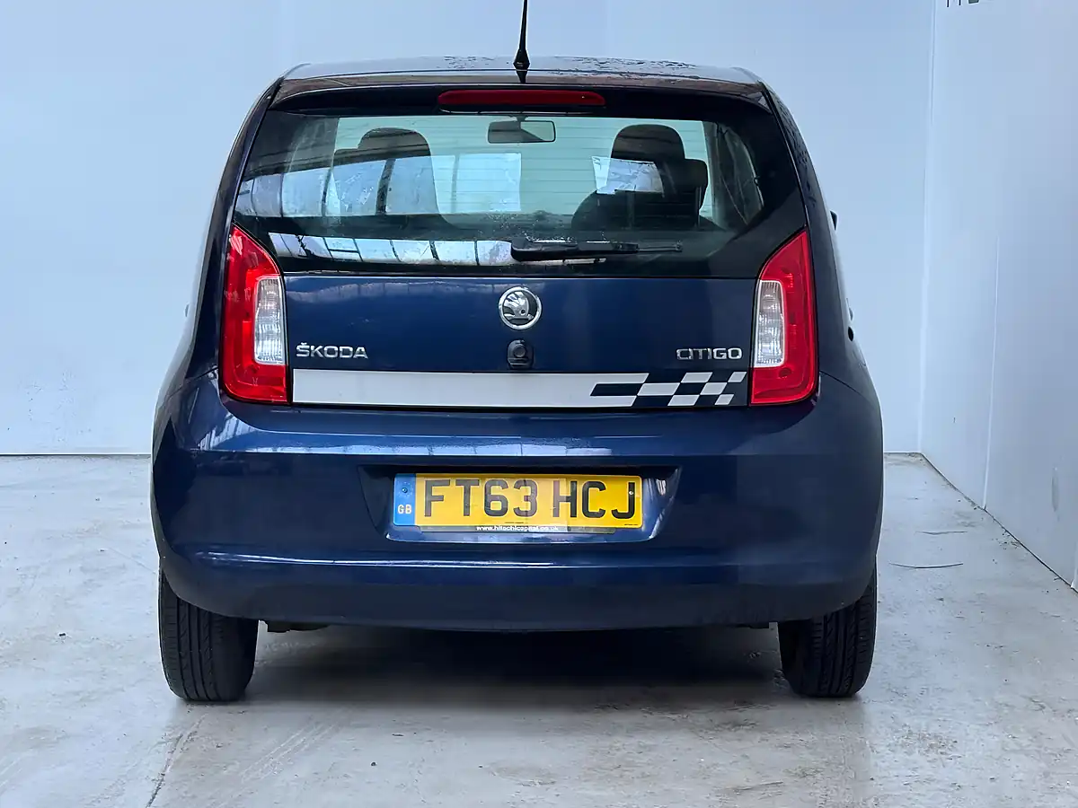 Used 2014 Skoda Citigo Se Blue - Interior and Exterior details 5