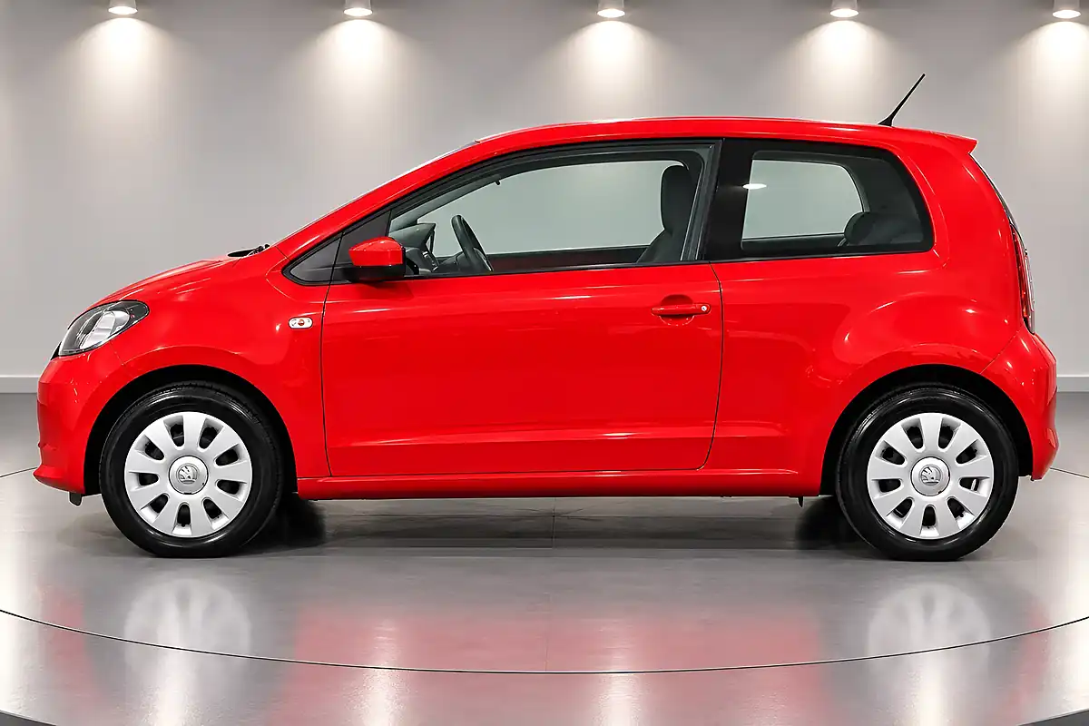 Used 2014 Skoda Citigo Se Red - Interior and Exterior details 3