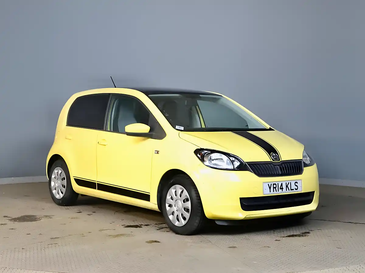 Used 2014 Skoda Citigo Se Yellow - Front View