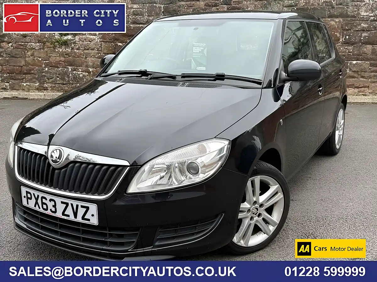 Used 2014 Skoda Fabia Se Black - Front View