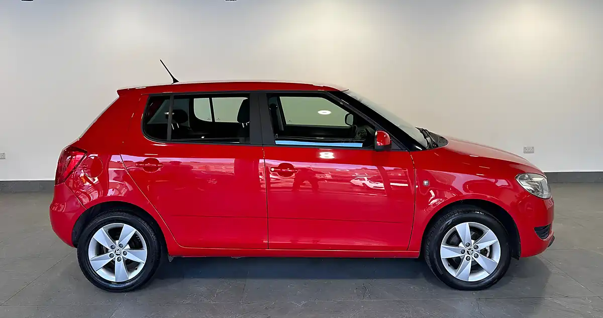 Used 2014 Skoda Fabia Se Red - Interior and Exterior details 2