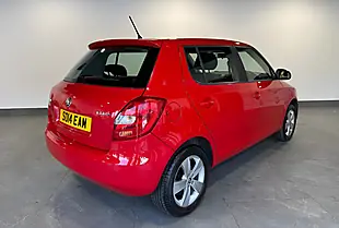 Used 2014 Skoda Fabia Se Red - Interior and Exterior details 3