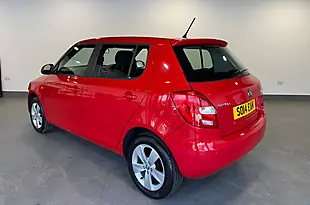 Used 2014 Skoda Fabia Se Red - Interior and Exterior details 5