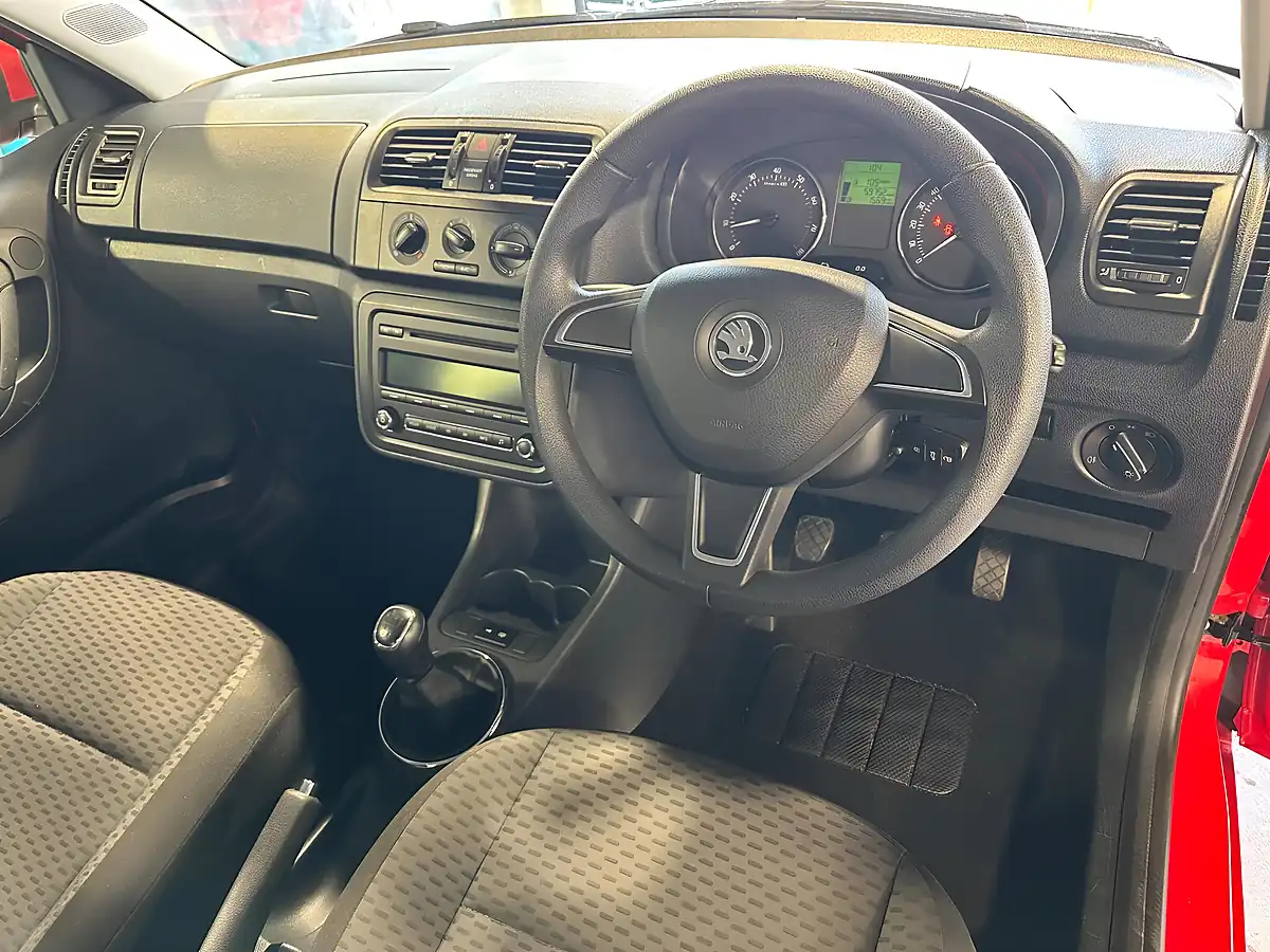 Used 2014 Skoda Fabia Se Red - Interior and Exterior details 9