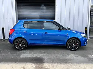 Used 2014 Skoda Fabia VRS S2000 Blue - Interior and Exterior details 10