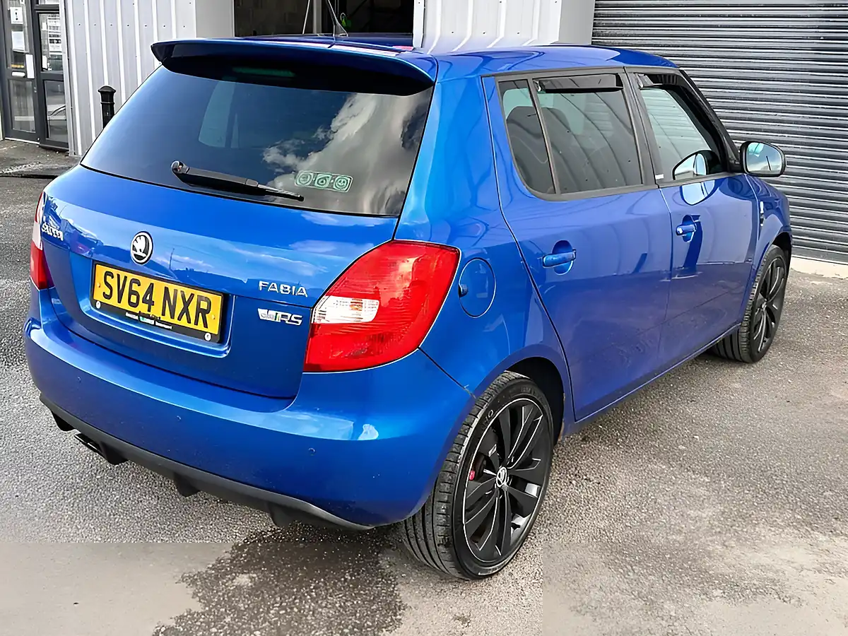 Used 2014 Skoda Fabia VRS S2000 Blue - Interior and Exterior details 12