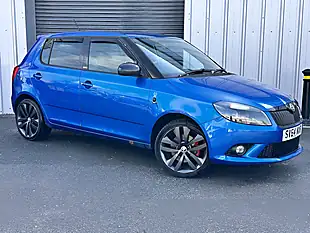 Used 2014 Skoda Fabia VRS S2000 Blue - Interior and Exterior details 2