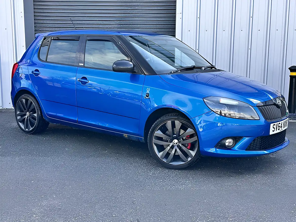 Used 2014 Skoda Fabia VRS S2000 Blue - Interior and Exterior details 2