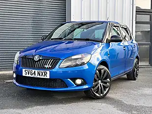 Used 2014 Skoda Fabia VRS S2000 Blue - Interior and Exterior details 3