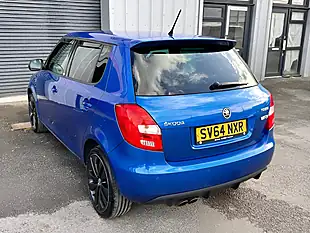 Used 2014 Skoda Fabia VRS S2000 Blue - Interior and Exterior details 4