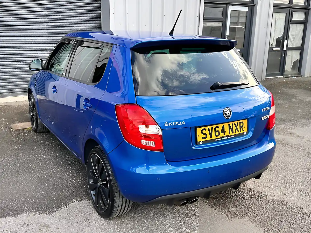 Used 2014 Skoda Fabia VRS S2000 Blue - Interior and Exterior details 4