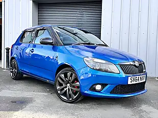 Used 2014 Skoda Fabia VRS S2000 Blue - Interior and Exterior details 6