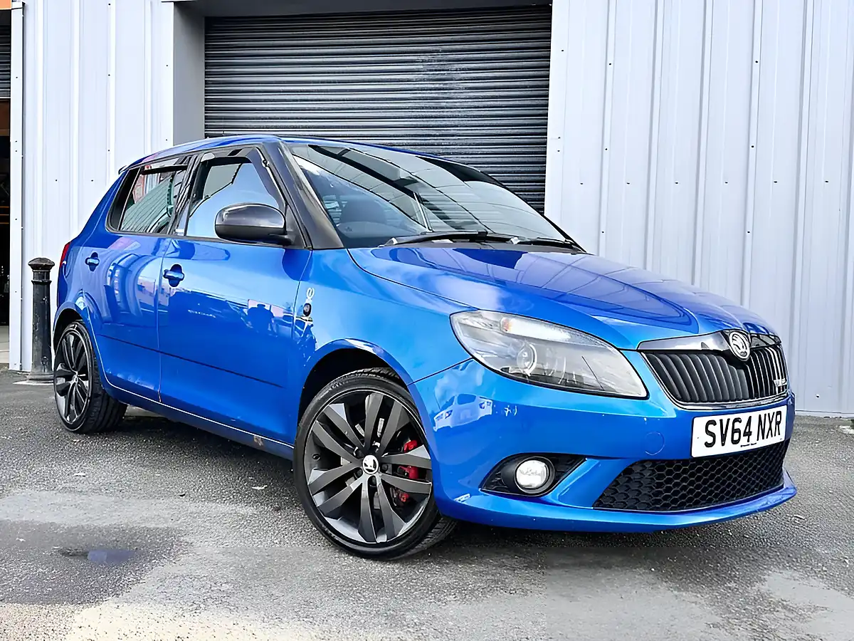 Used 2014 Skoda Fabia VRS S2000 Blue - Interior and Exterior details 6