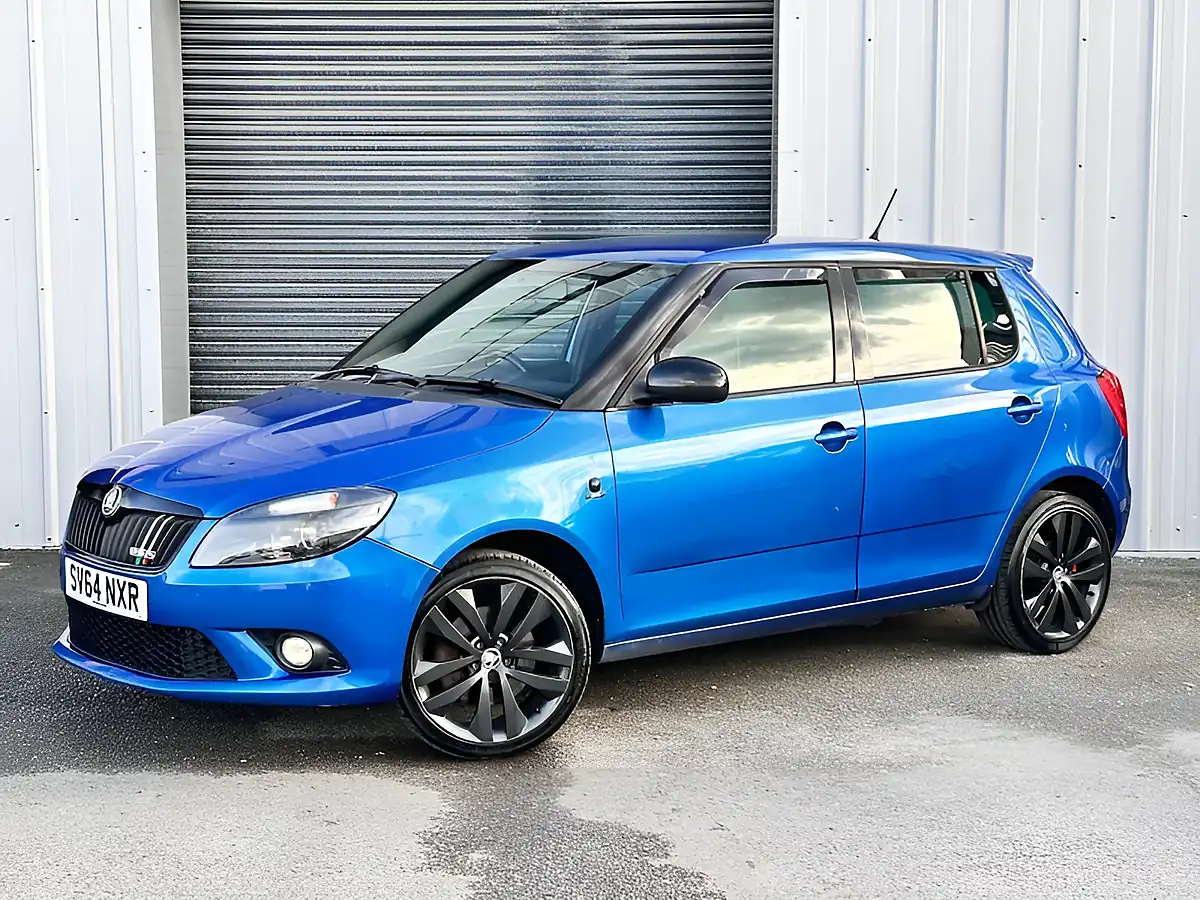 Used 2014 Skoda Fabia VRS S2000 Blue - Interior and Exterior details 7