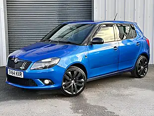Used 2014 Skoda Fabia VRS S2000 Blue - Interior and Exterior details 8