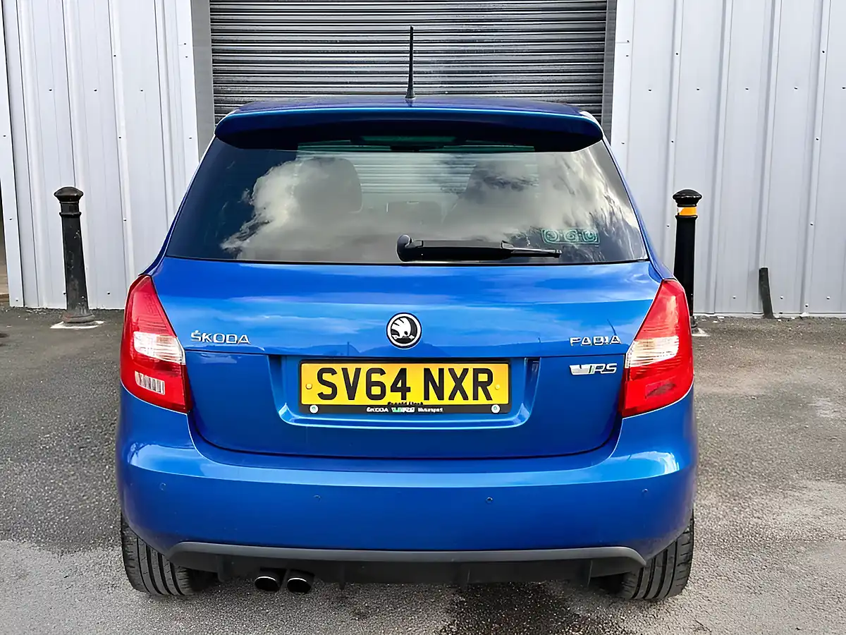 Used 2014 Skoda Fabia VRS S2000 Blue - Interior and Exterior details 9