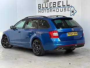 Used 2014 Skoda Octavia VRS Race Blue - Interior and Exterior details 4