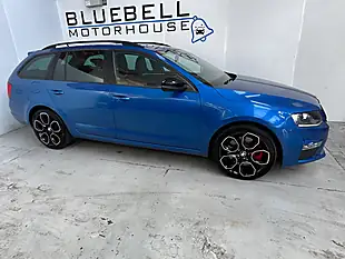 Used 2014 Skoda Octavia VRS Race Blue - Interior and Exterior details 8