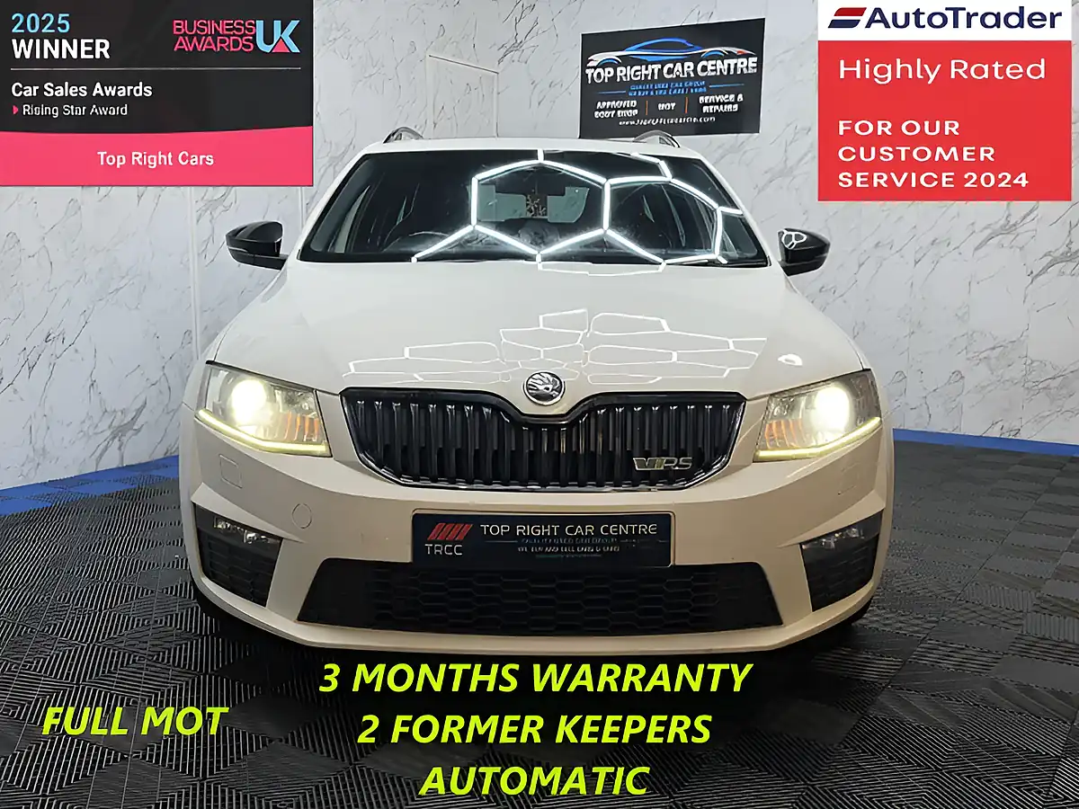 Used 2014 Skoda Octavia VRS White - Interior and Exterior details 2