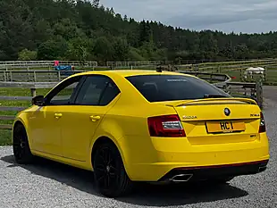 Used 2014 Skoda Octavia VRS Yellow - Interior and Exterior details 2