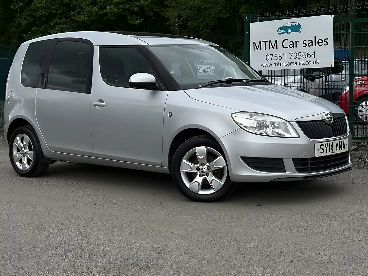 Used 2014 Skoda Roomster Se Action Silver - Front View