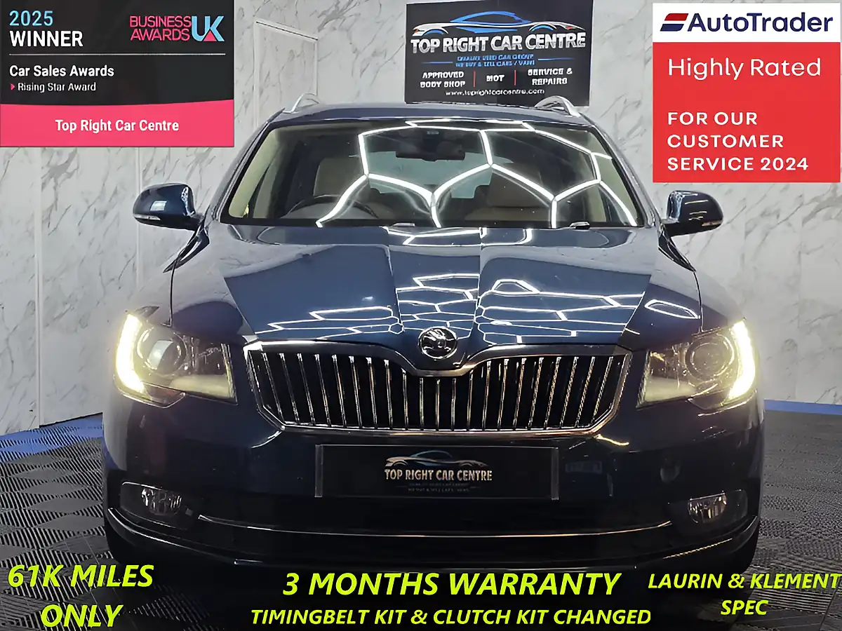 Used 2014 Skoda Superb Laurin & Klement Blue - Interior and Exterior details 2