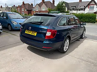 Used 2014 Skoda Superb Se Blue - Interior and Exterior details 2